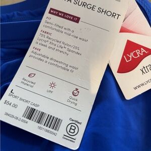 Blue Surge Shorts